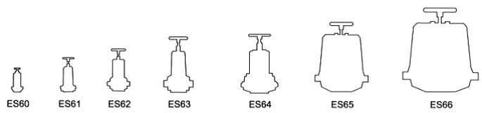EG6B41F(無襯里)、EG6B41Fs(襯氟塑料)氣動(dòng)隔膜閥(常閉型) 